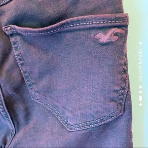 Hollister Maroon Skinny Jeans